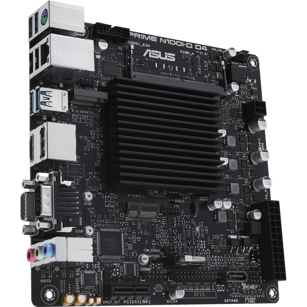 Материнська плата ASUS PRIME N100I-D D4-CSM - зображення 4