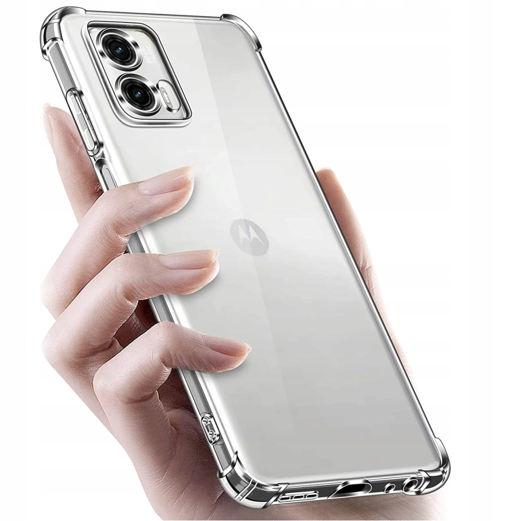 Чохол до мобільного телефона BeCover Anti-Shock Motorola Moto G73 Clear (709827) - зображення 4