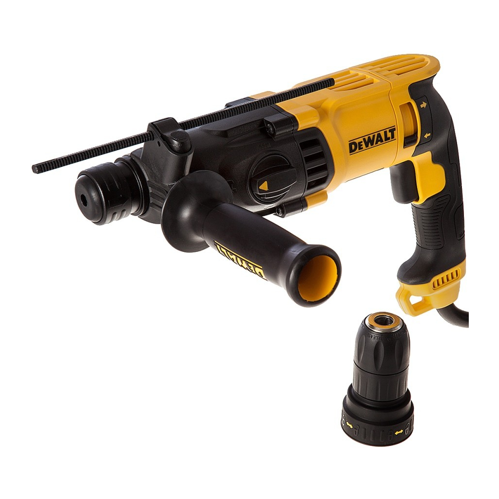 Перфоратор DeWALT SDS-Plus, 800 Вт, 2.8 Дж, (D25134K) - зображення 3