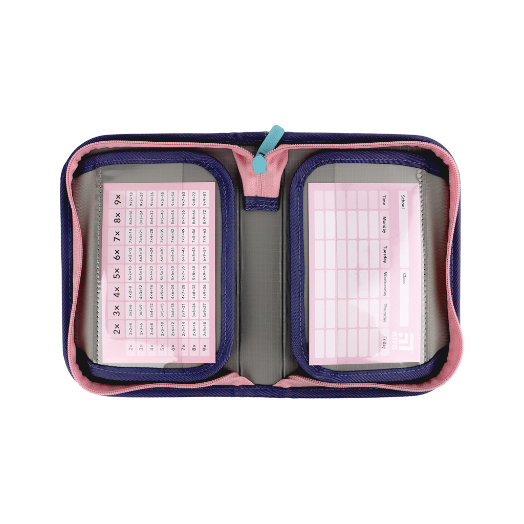 Пенал Kite Pixel Love K24-622-5, 1 відділення, 2 відвороти (K24-622-5) - изображение 4