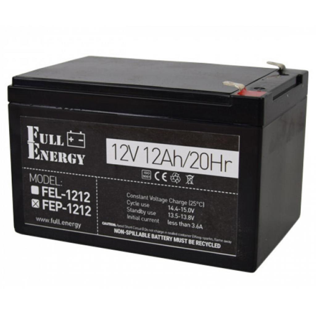 Батарея до ДБЖ Full Energy 12В 12Ah (FEP-1212) - зображення 1