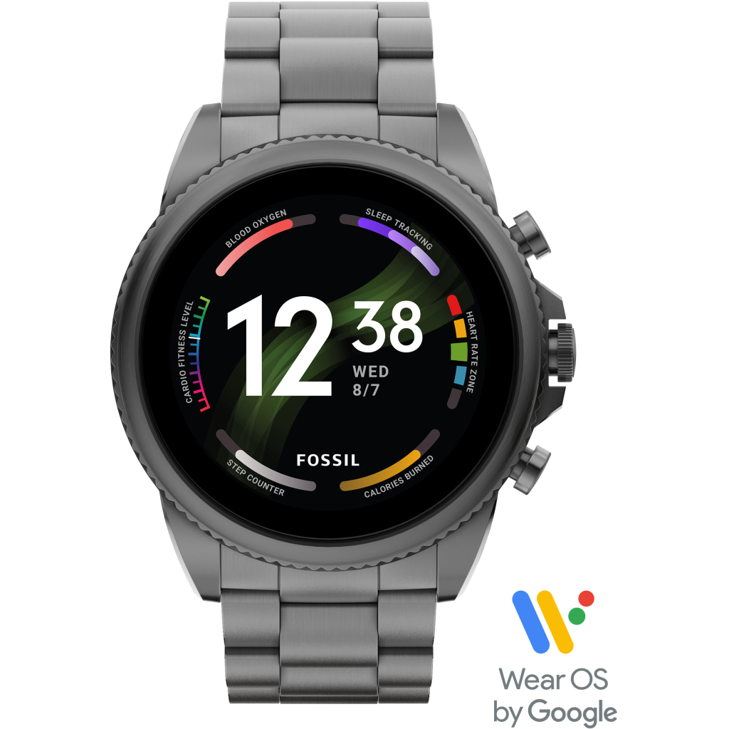 Смарт-годинник Fossil Gen 6 Smoke Stainless Steel (FTW4059) - зображення 6