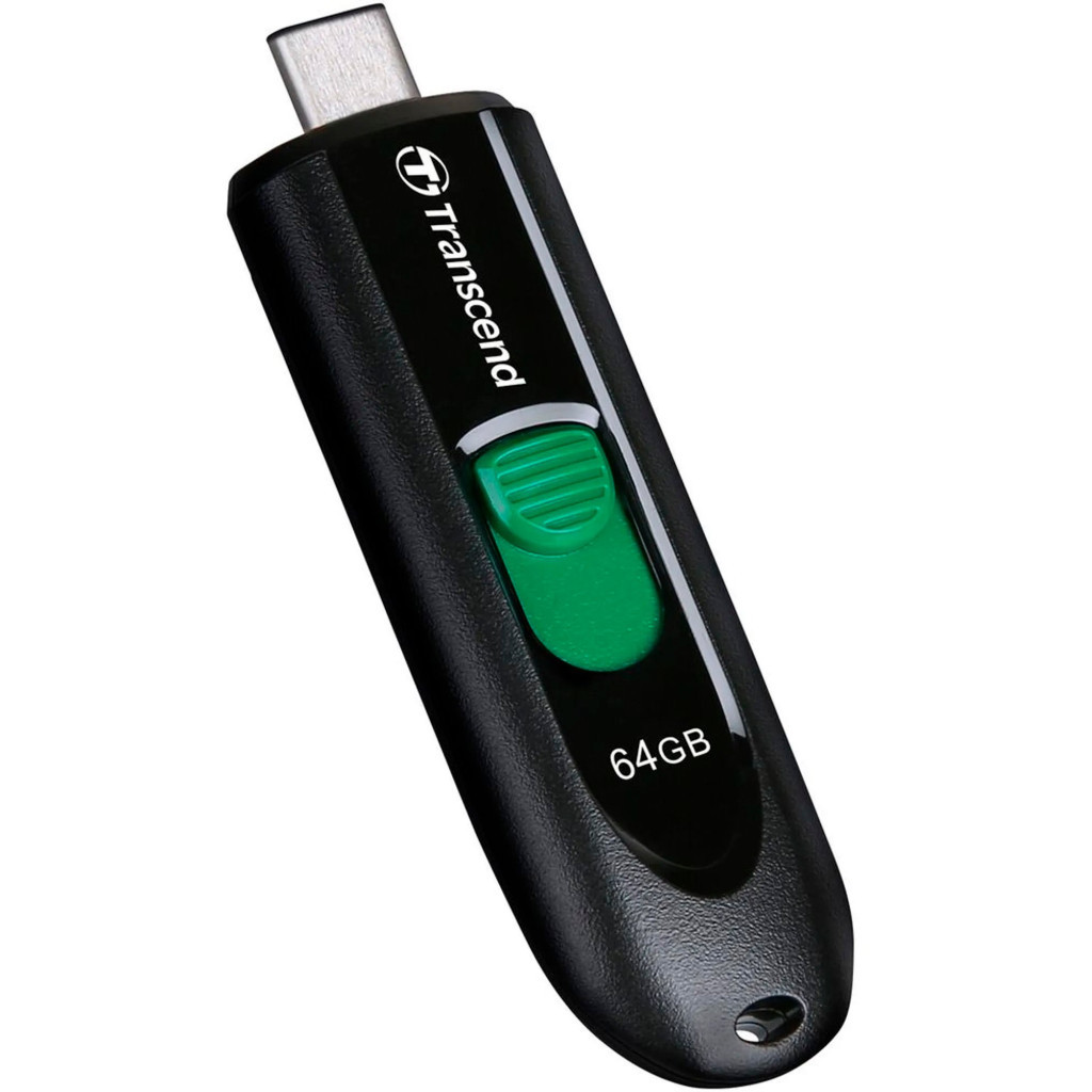 USB флеш накопичувач Transcend 64GB JetFlash 790C Black USB 3.1 Type-C (TS64GJF790C) - зображення 5