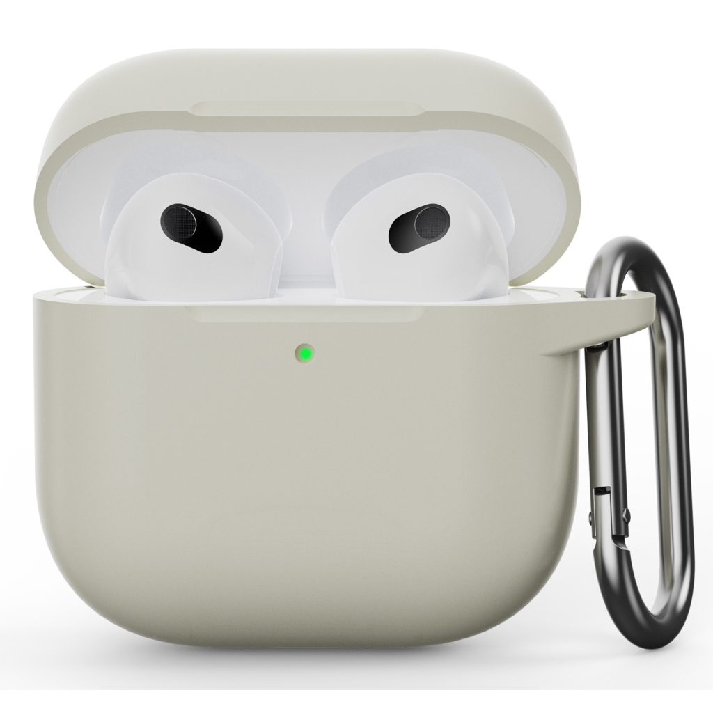 Чохол для навушників Armorstandart Hang Case для Apple AirPods 4 Antique white (ARM81279) - зображення 1