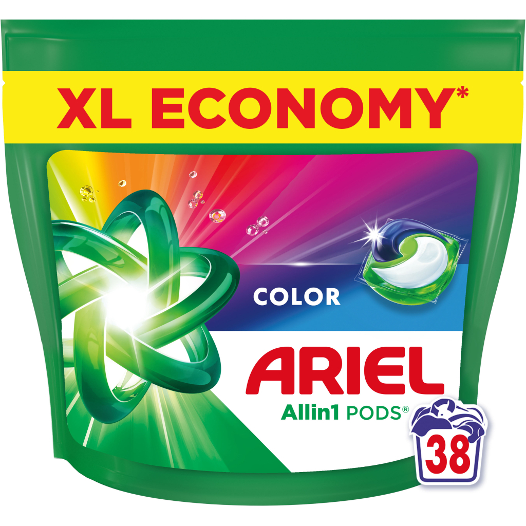 Капсули для прання Ariel Pods All-in-1 Color Для кольорового 38 шт. (8700216765268) - изображение 2