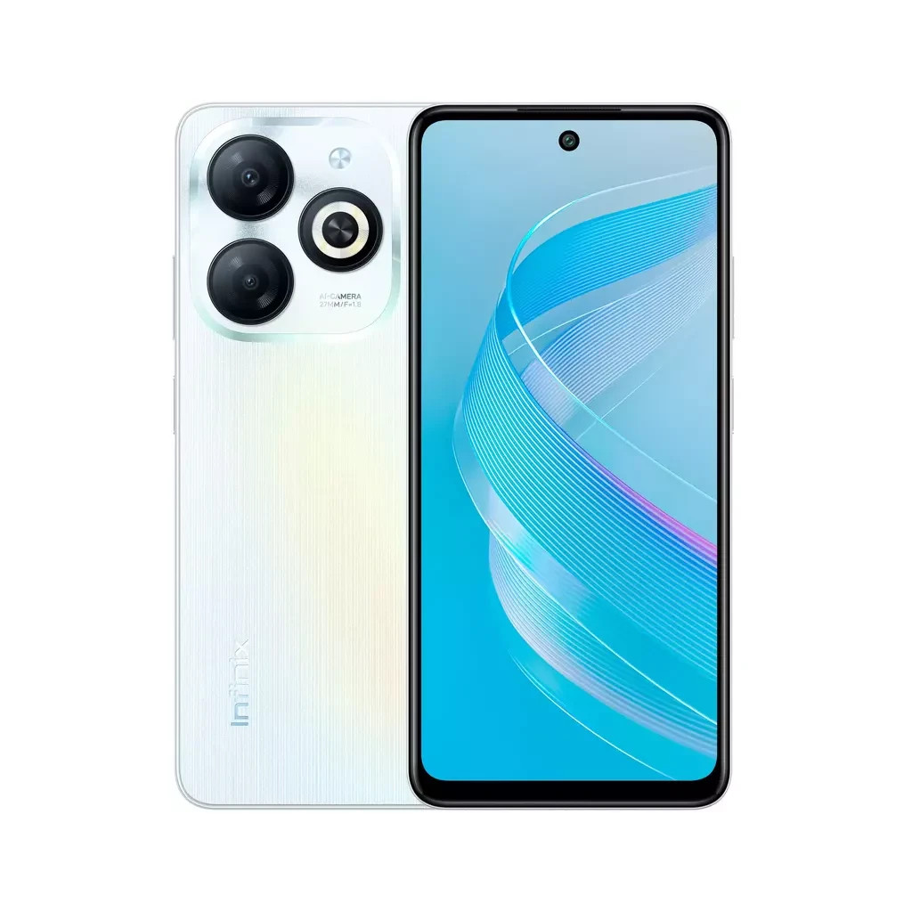 Мобільний телефон Infinix Smart 8 4/64Gb Galaxy White (4894947015083) - зображення 1