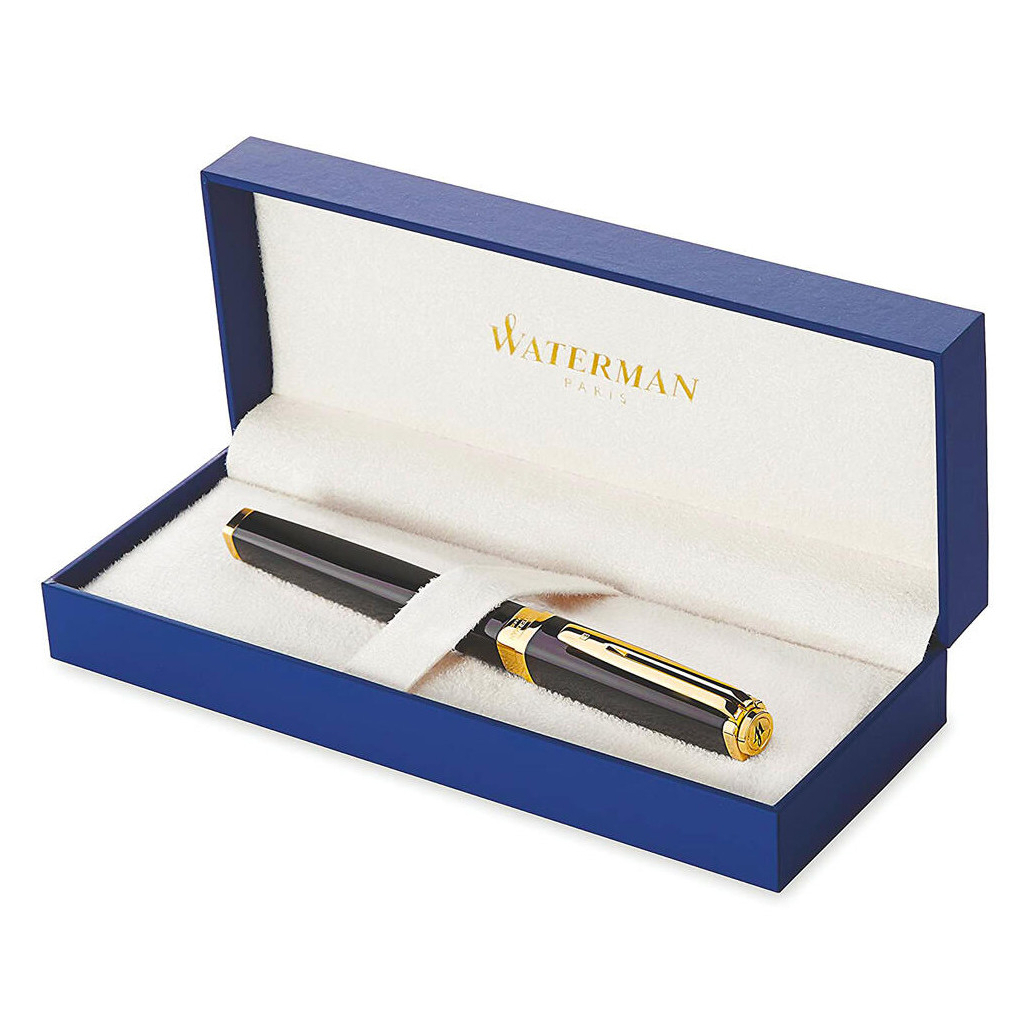 Ручка пір'яна Waterman EXCEPTION Ideal Black GT  FP F (11 027) - зображення 5