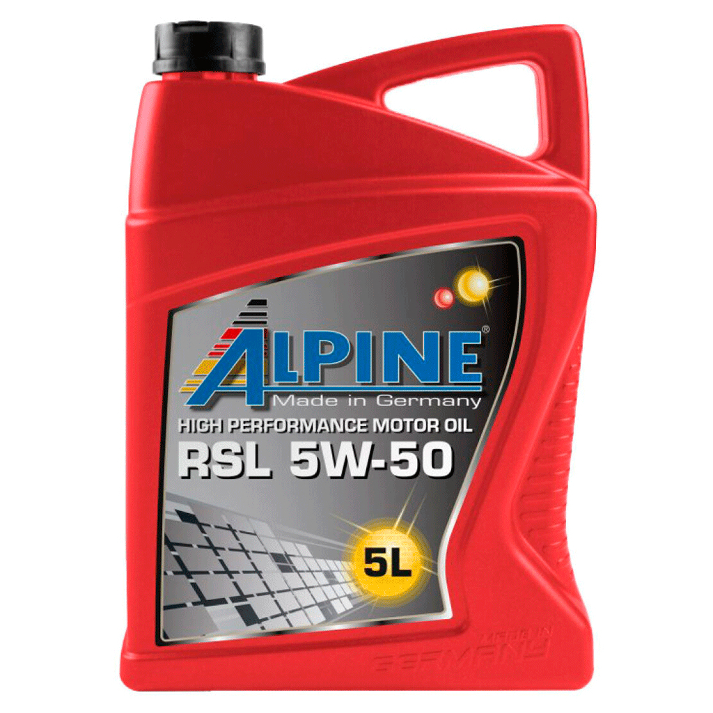 Моторна олива Alpine 5W-50 RSL 5л (1425-5) - зображення 1