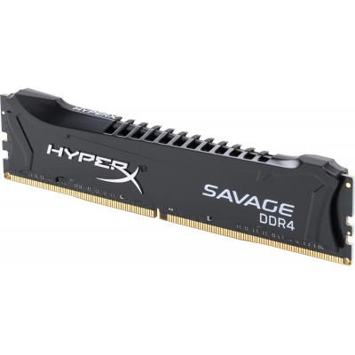 Модуль пам'яті для комп'ютера DDR4 8GB 2666 MHz HyperX Savage Black Kingston Fury (ex.HyperX) (HX426C13SB2/8) - зображення 5