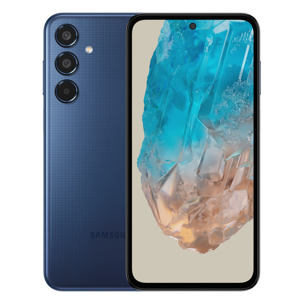 Мобільний телефон Samsung Galaxy M35 5G 6/128GB Dark Blue (SM-M356BDBBEUC) - зображення 1
