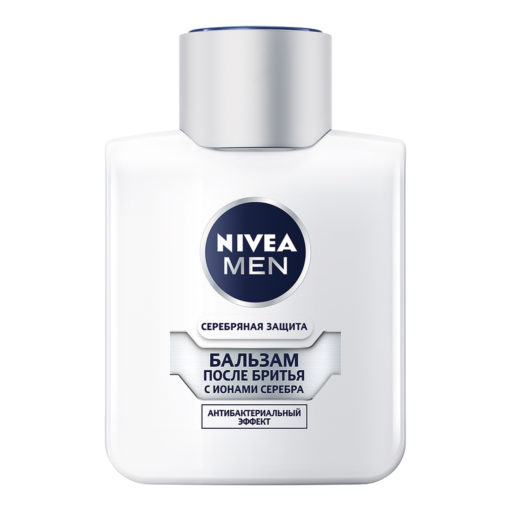 Бальзам після гоління Nivea Men Срібний захист з іонами срібла 100 мл (4005808571963/4005808571895) - изображение 1