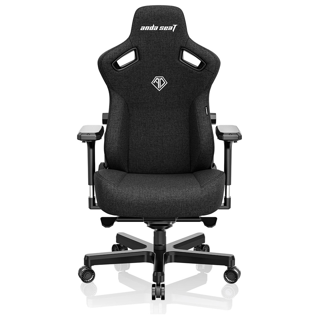 Крісло ігрове Anda Seat Kaiser 3 Fabric Size XL Black (AD12YDC-XL-01-B-CF) - зображення 2