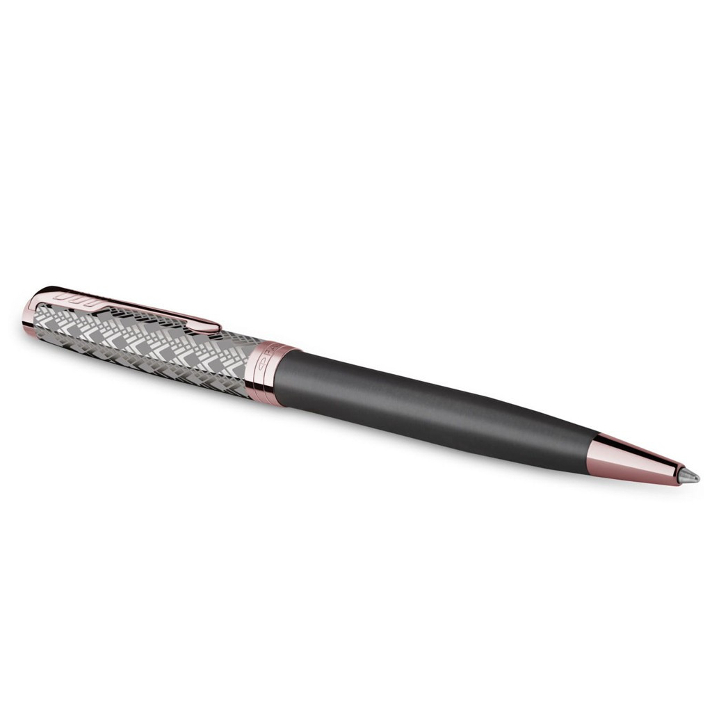 Ручка кулькова Parker SONNET 17 Metal & Grey Lacquer PGT BP (68 232) - зображення 2