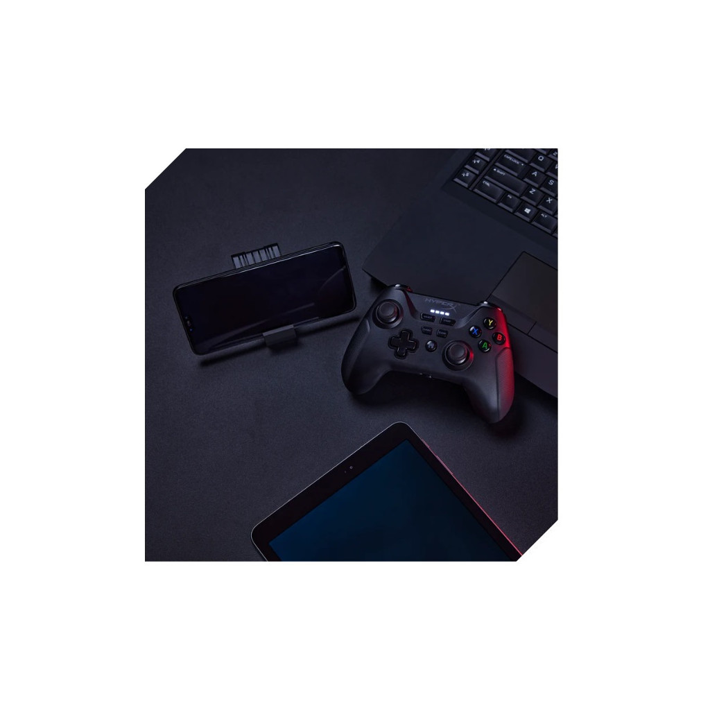 Геймпад HyperX Clutch cross-platform Wireless /Bluetooth/USB-A Black (516L8AA) - зображення 10