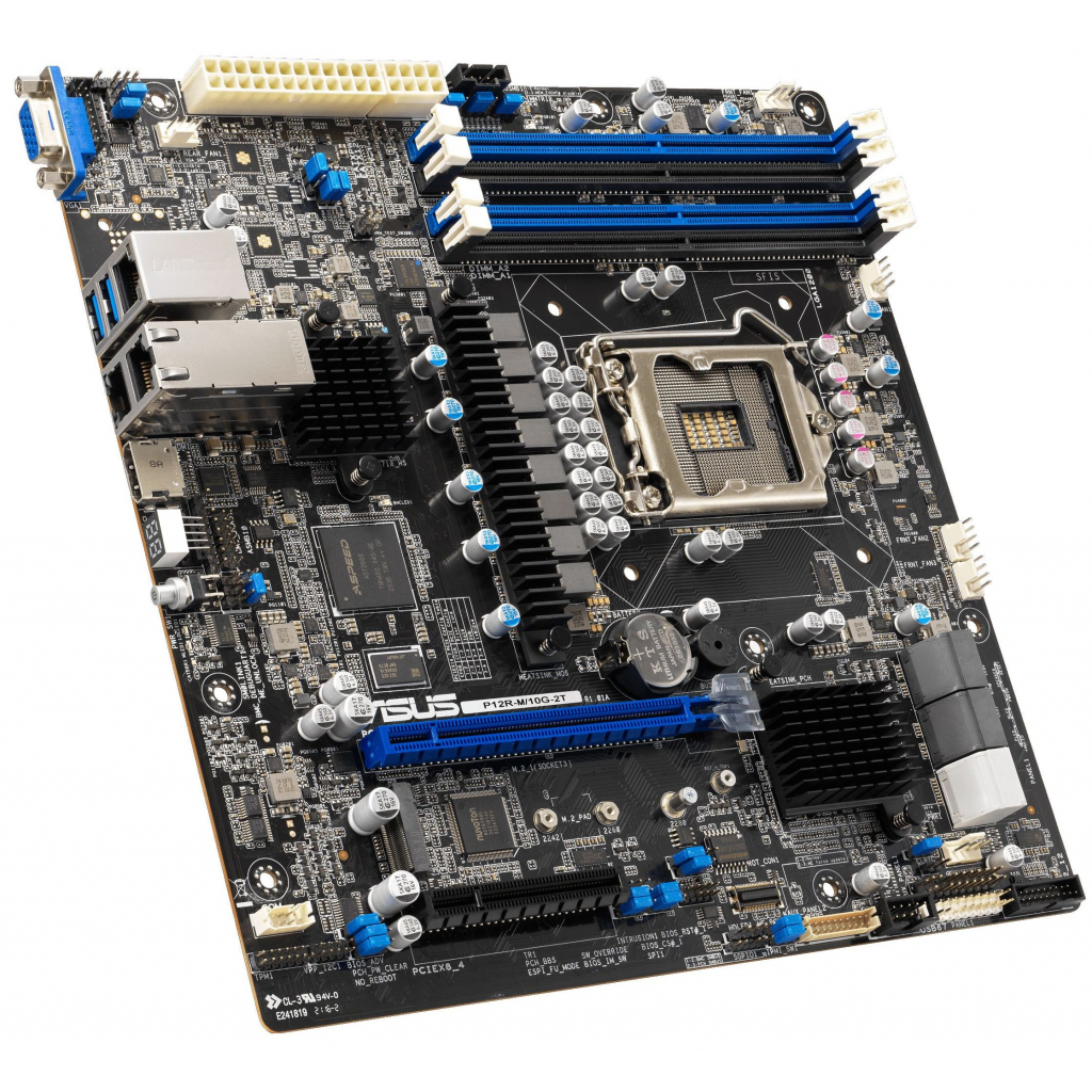 Серверна материнська плата ASUS P12R-M/10G-2T - зображення 1