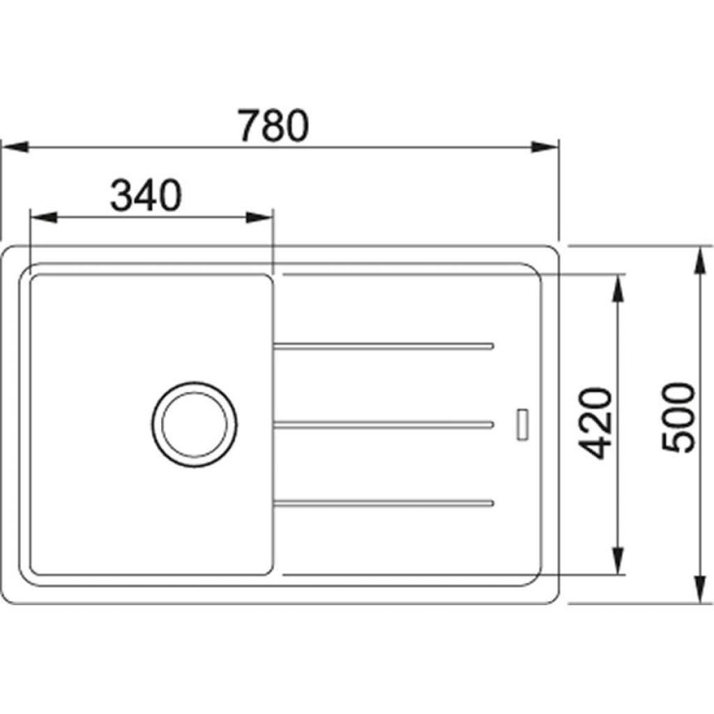 Мийка кухонна Franke BASIS BFG 611-78 (114.0258.039) - зображення 2
