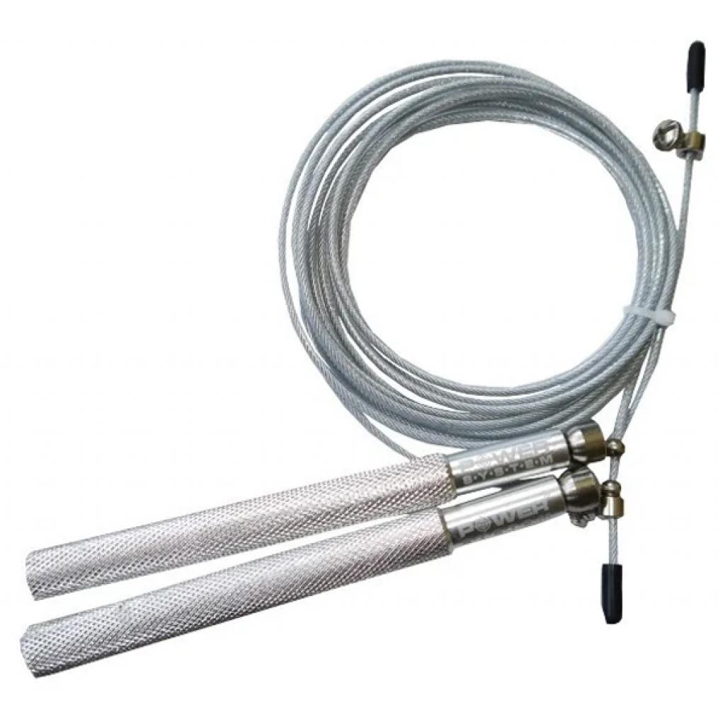 Скакалка Power System Rope PS-4064 Silver (PS_4064_Silver) - изображение 1
