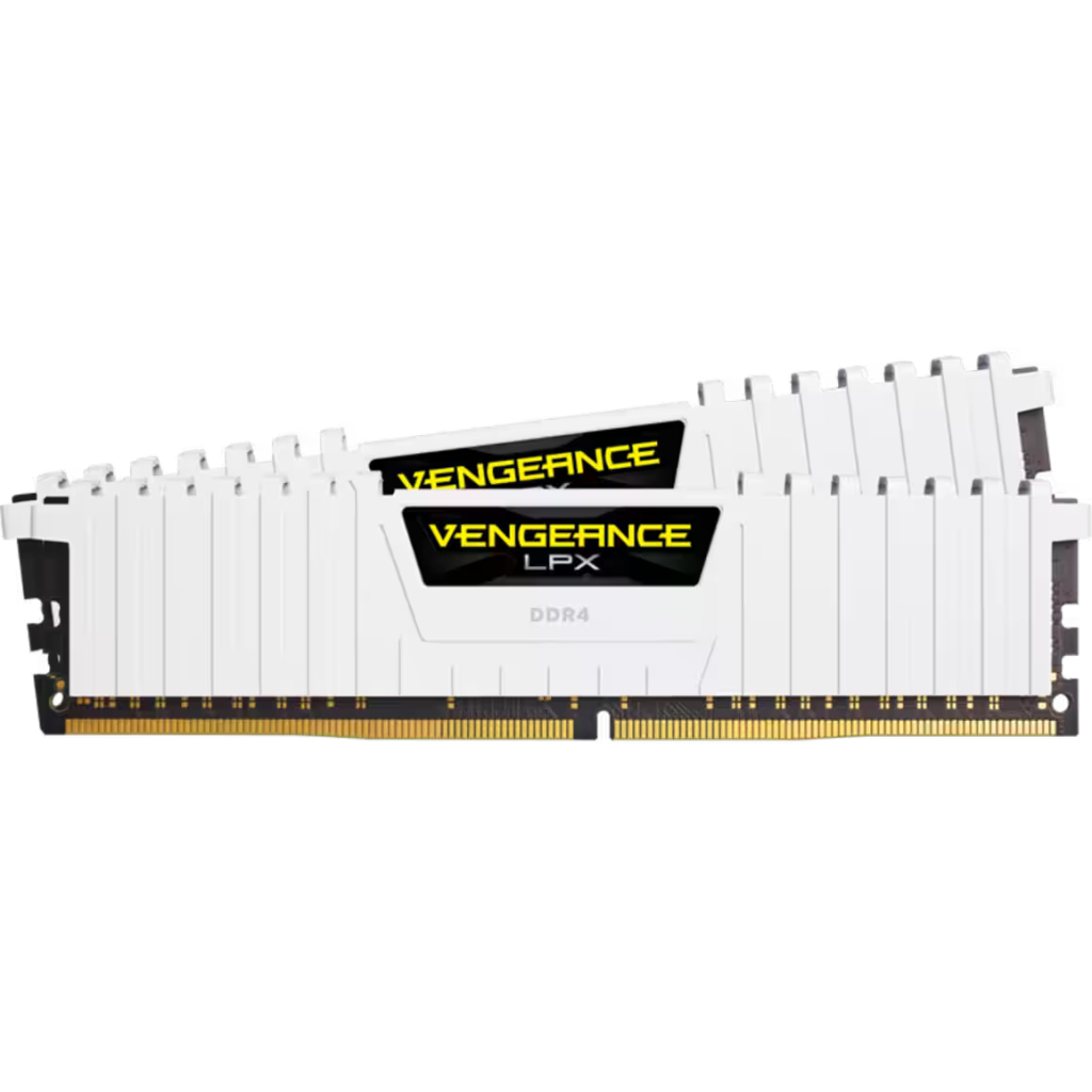 Модуль пам'яті для комп'ютера DDR4 16GB (2x8GB) 3200 MHz Vengeance LPX White Corsair (CMK16GX4M2E3200C16W) - зображення 2
