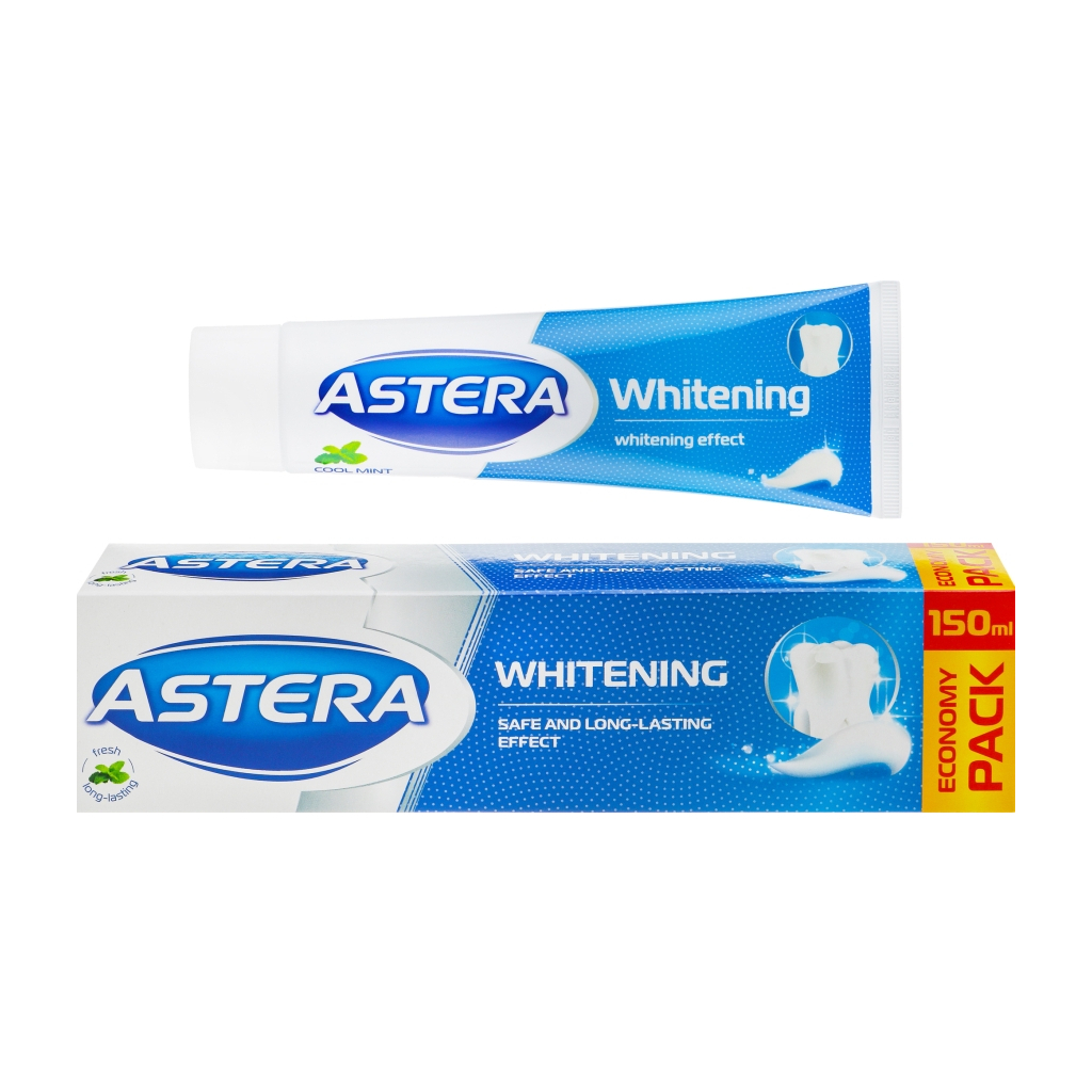 Зубна паста Astera Whitening Відбілююча 150 мл (3800013516898) - зображення 2