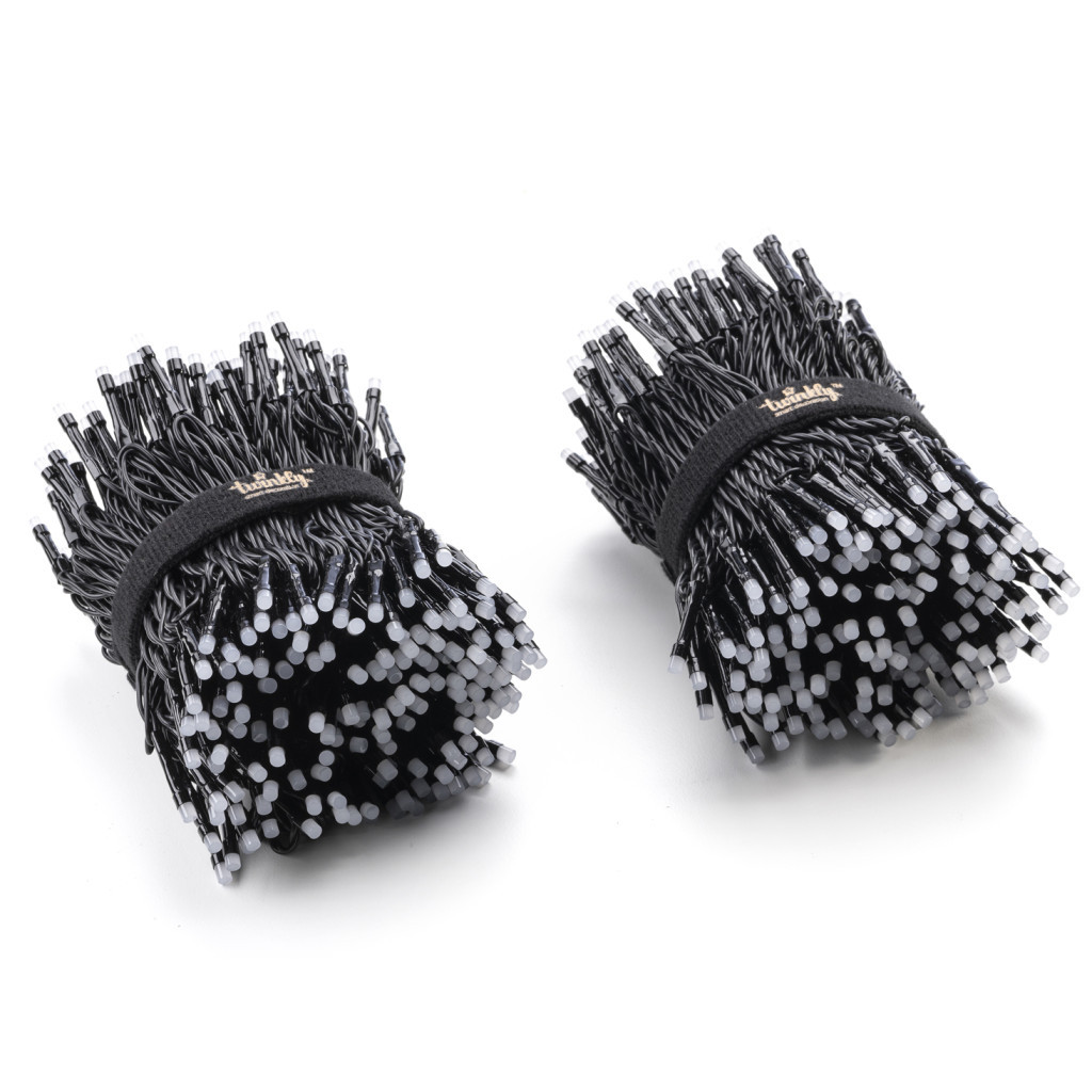 Гірлянда Twinkly Smart LED Strings RGB 600, BT+WiFi, Gen II, IP44 кабель чорн (TWS600STP-BEU) - зображення 5