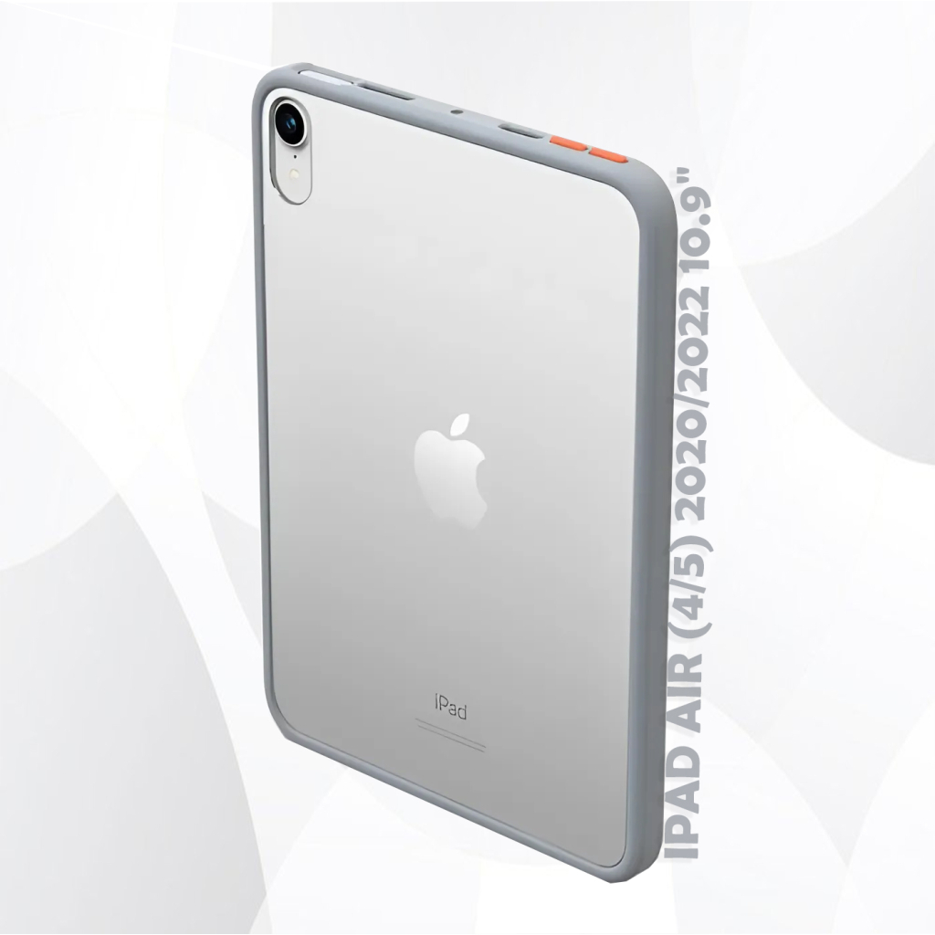 Чохол до планшета BeCover Transparancy Shell Edge Gray Apple iPad Air (4/5) 2020/2022 10.9" (711685) - зображення 6