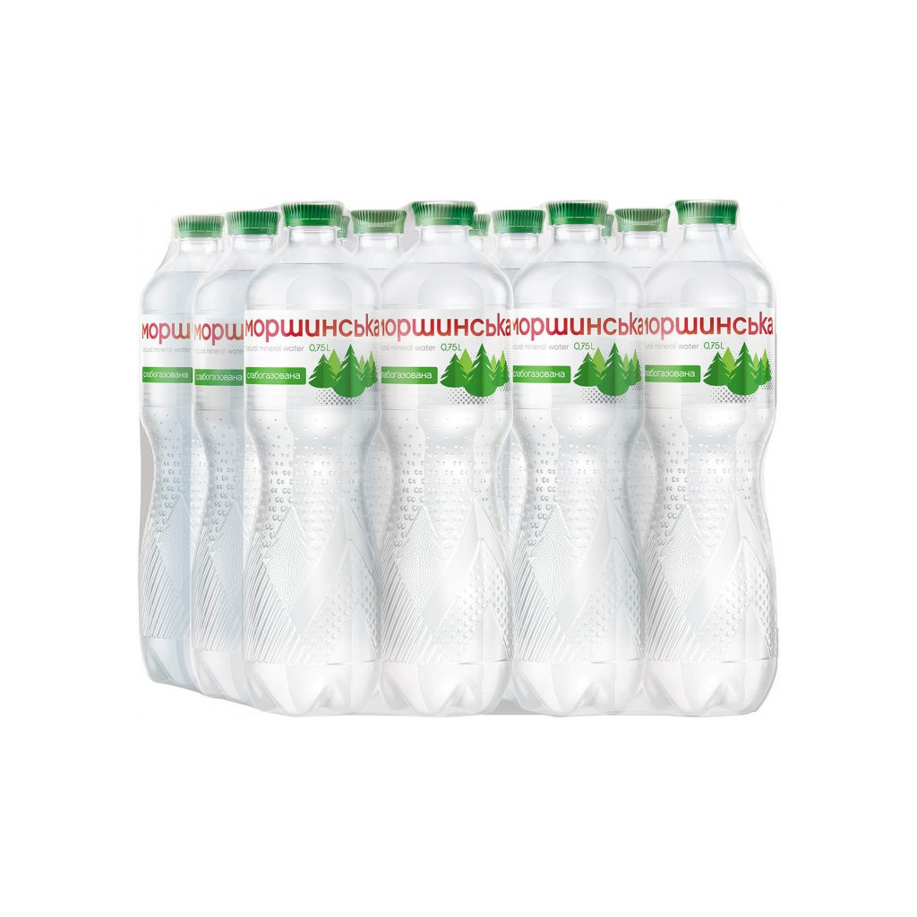 Мінеральна вода Моршинська 0.75 сл/газ пет (4820017000550) - изображение 1