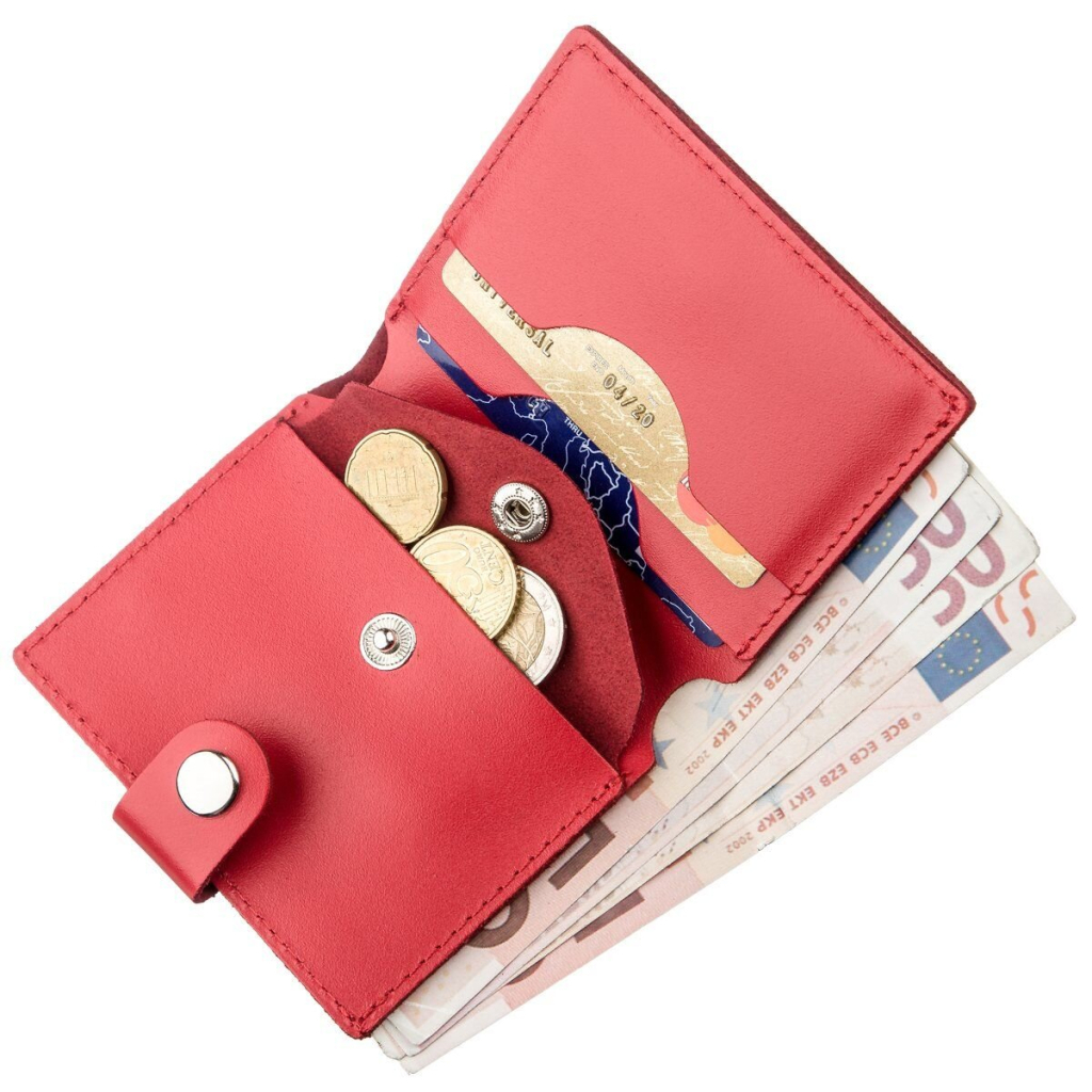 Портмоне Shvigel Шкіряне Червоне (16219) - зображення 7