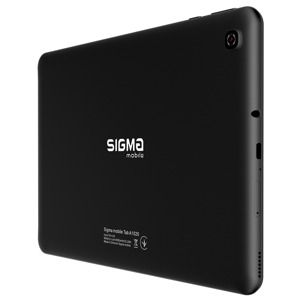 Планшет Sigma Tab A1020 10.1" 3/32Gb 4G Black (4827798766316) - зображення 3
