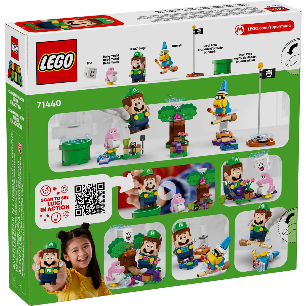 Конструктор LEGO Super Mario Пригоди з інтерактивним LEGO Луїджі (71440) - зображення 11