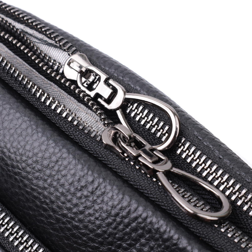 Сумка Vintage Жіноча з кишенями з натуральної шкіри Чорна (22597) - зображення 9