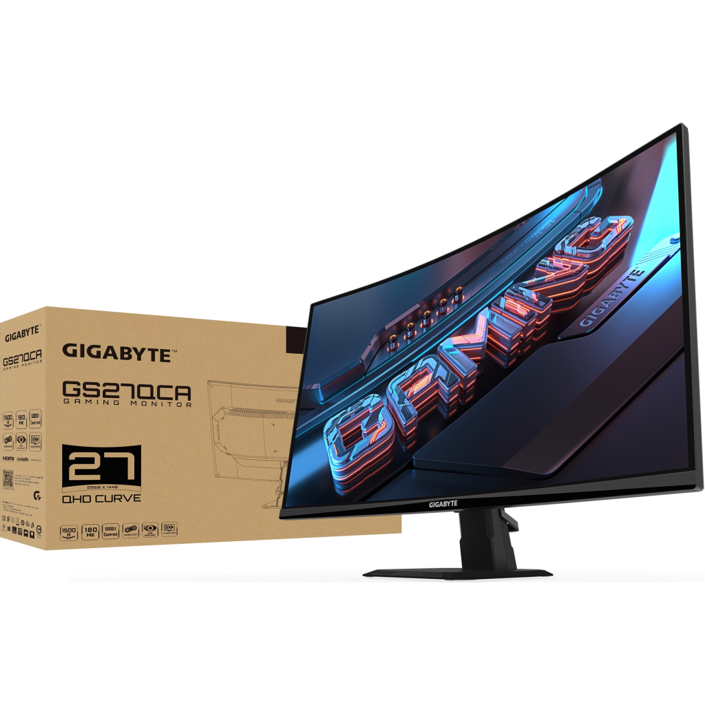 Монітор GIGABYTE GS27QCA Gaming Monitor - зображення 9