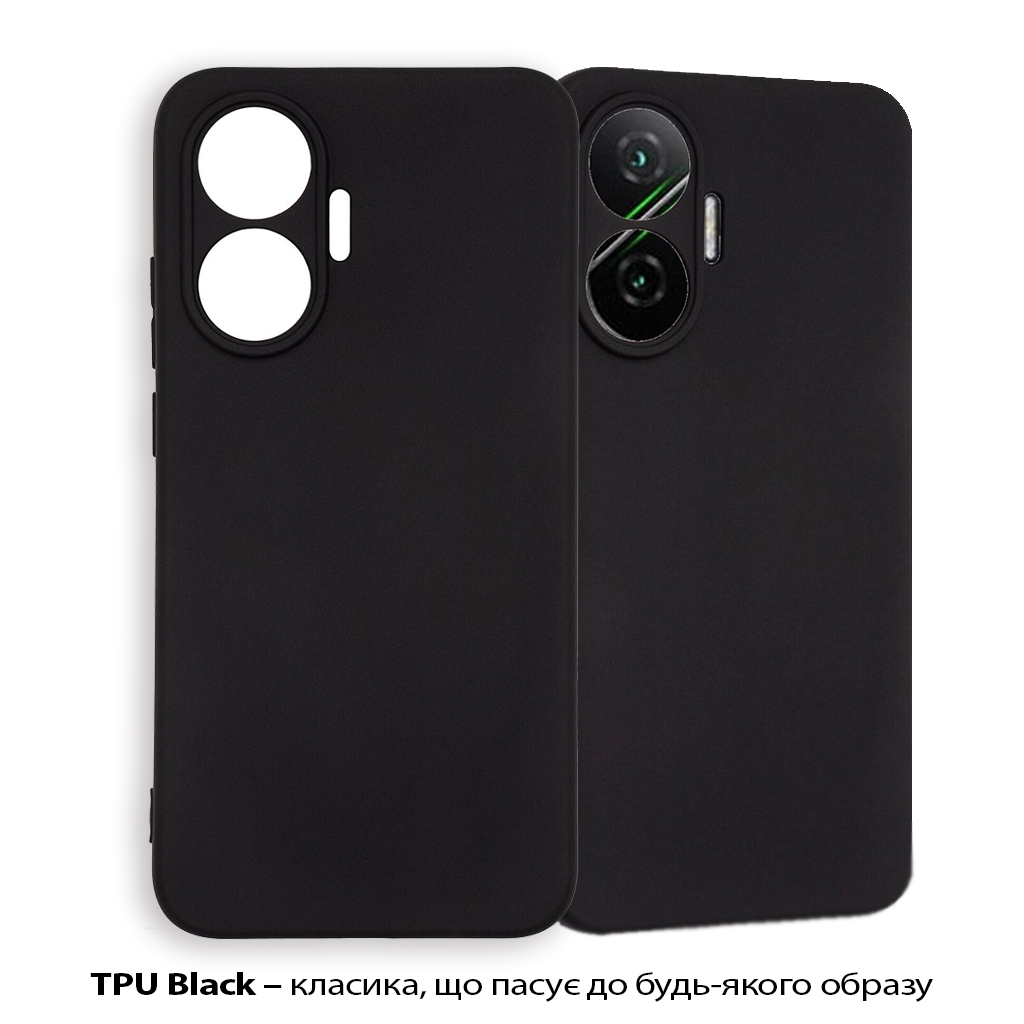 Чохол до мобільного телефона BeCover Silicone Poco F7 Black (713776) - зображення 2