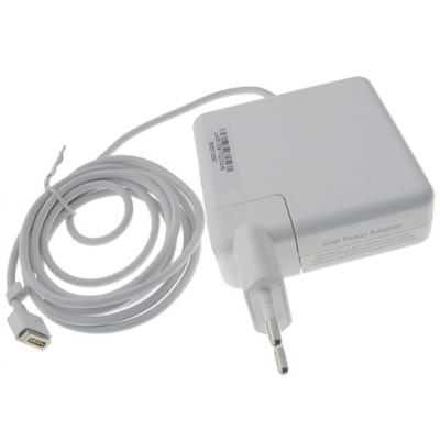Блок живлення до ноутбуку PowerPlant APPLE 220V, 16.5V 60W 3.65A (Magnet tip) (AP60KMAG) - зображення 1