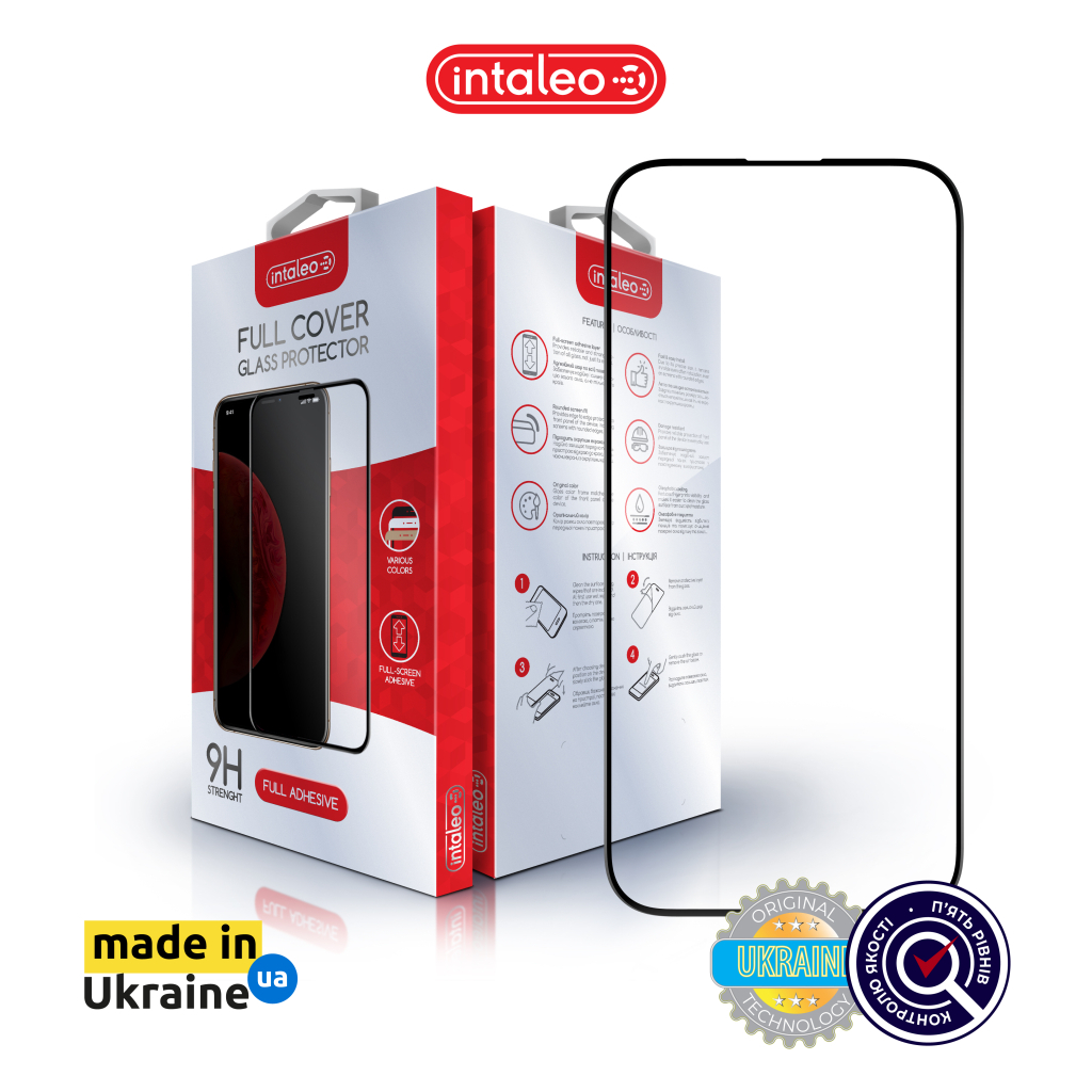 Скло захисне Intaleo Full Glue ESD Apple iPhone 14 (1283126542114) - зображення 2