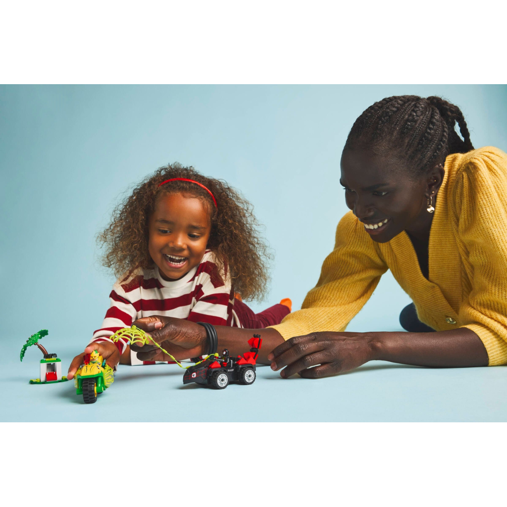 Конструктор LEGO Spidey Перегони на електромобілях з динозаврами (11198) - зображення 7