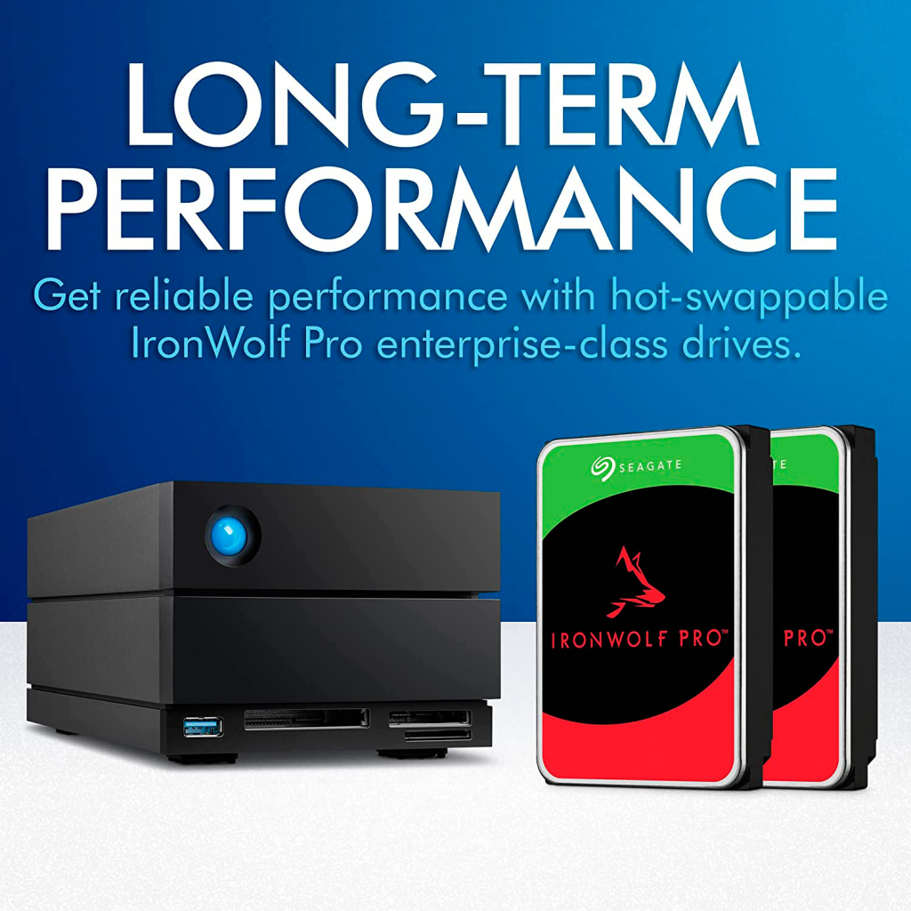 Зовнішній жорсткий диск LaCie 3.5" 48TB (STLG48000400) - зображення 10