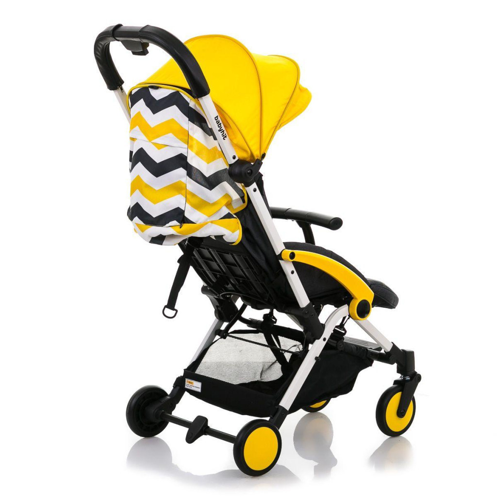 Коляска BabyHit Amber Plus Yellow Black (30 166) - зображення 4