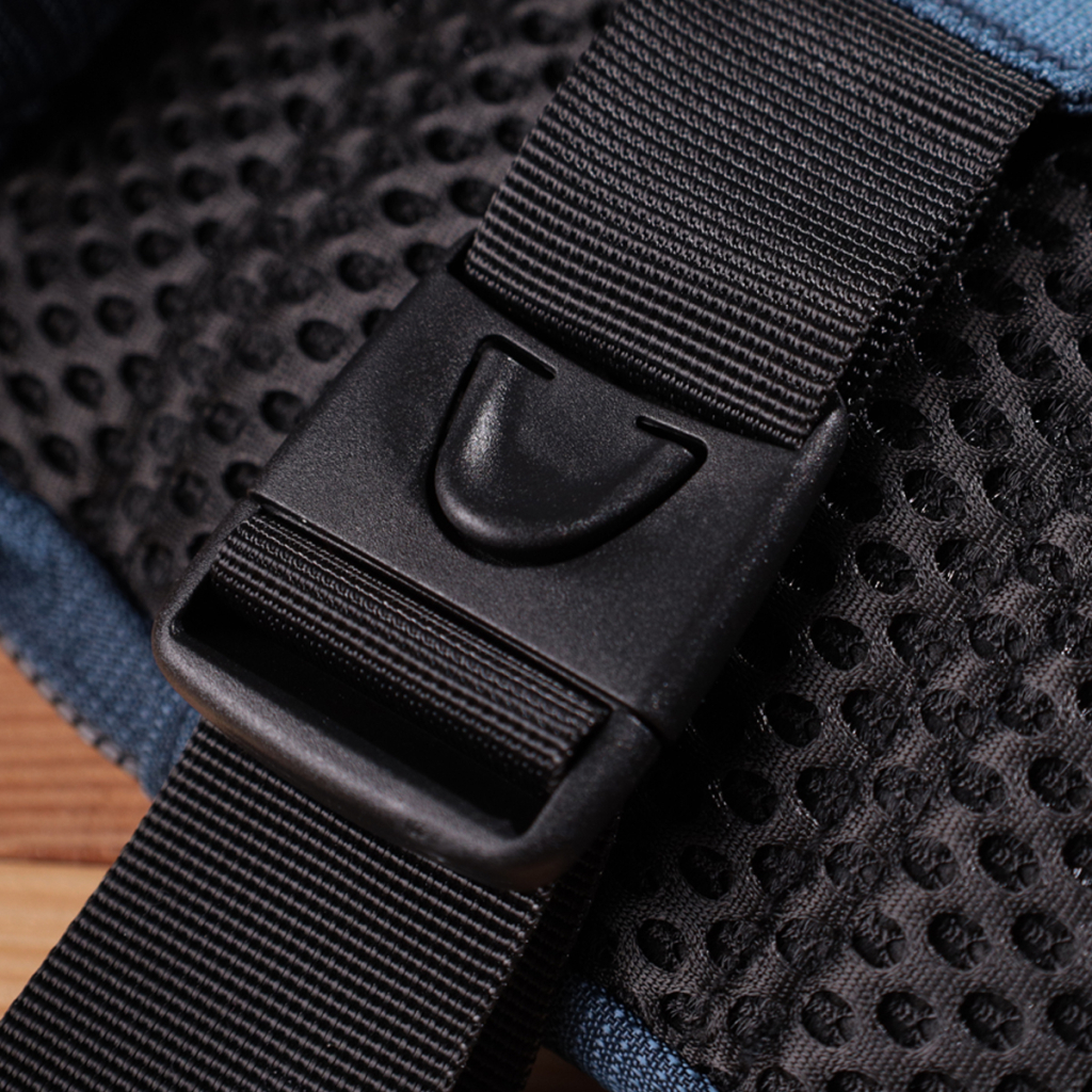 Сумка Vintage Для подорожей з текстилю Синя (22870) - зображення 10