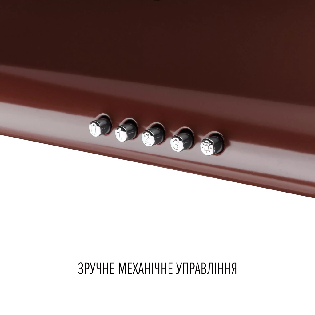 Витяжка кухонна Perfelli CLIO 6 DM MARRONE - зображення 5