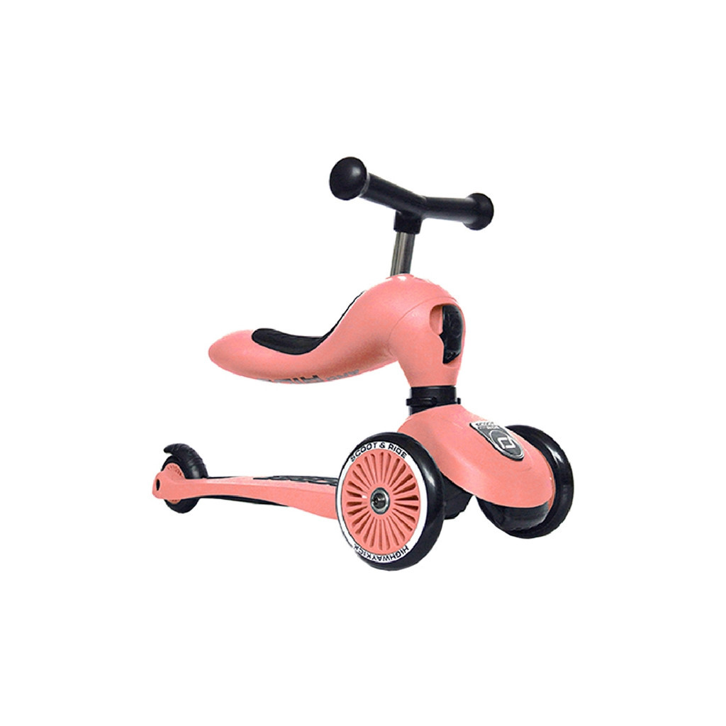 Самокат Scoot&Ride Highwaykick-1 Персик (SR-160629-PEACH) - зображення 1