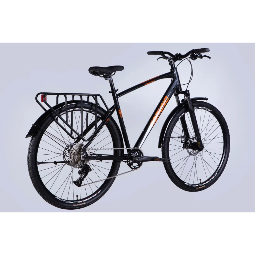 Велосипед Dorozhnik 28" KORUND DD рама-20" AL 2025 темно-сiрий (OPS-D-28-490) - зображення 6