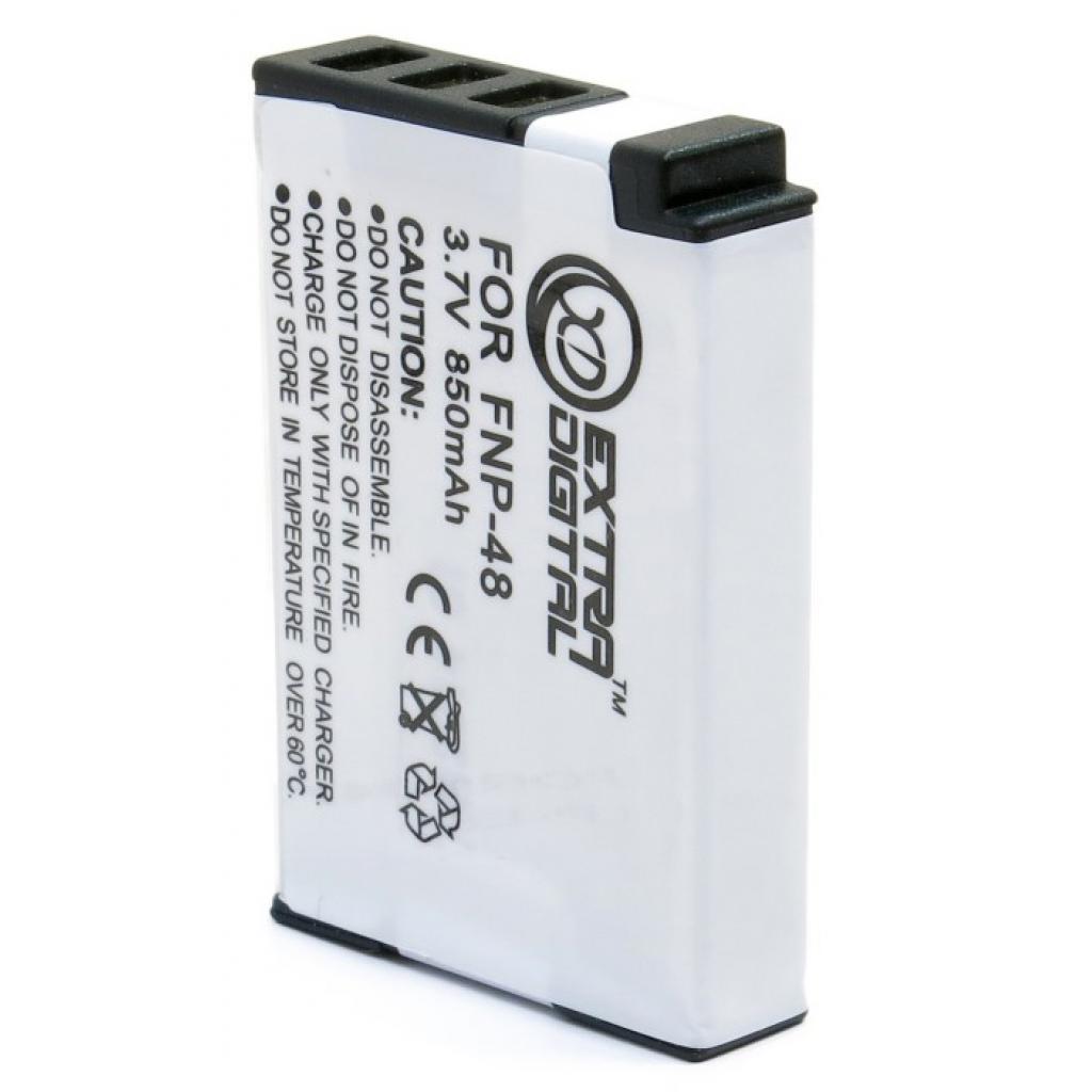Акумулятор до фото/відео Extradigital Fujiflim NP-48 (BDF1315) - изображение 3