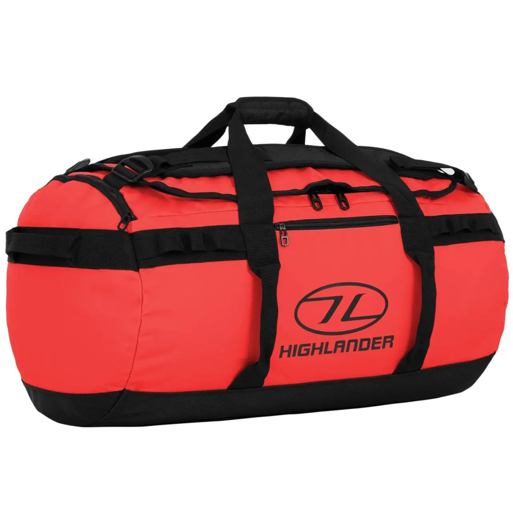 Дорожня сумка Highlander водозахисна Storm Kitbag 65L Red (DB123-RD) (927454) - зображення 2