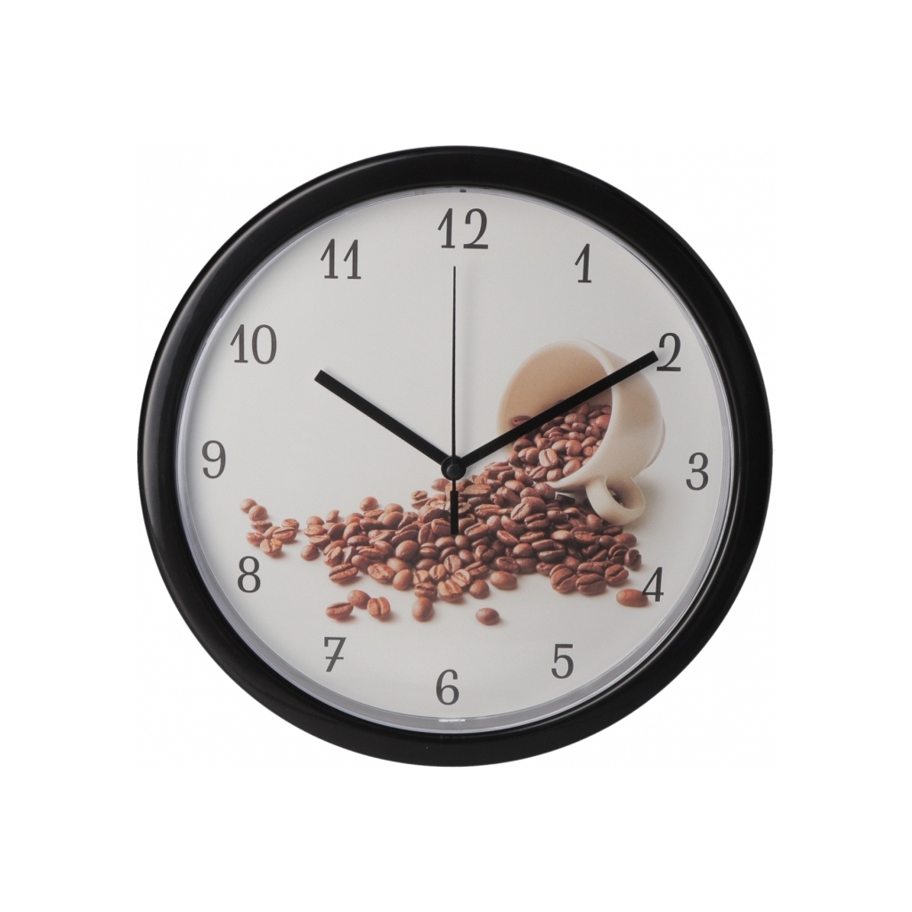 Настінний годинник Optima COFFE, білий (O52102) - зображення 1