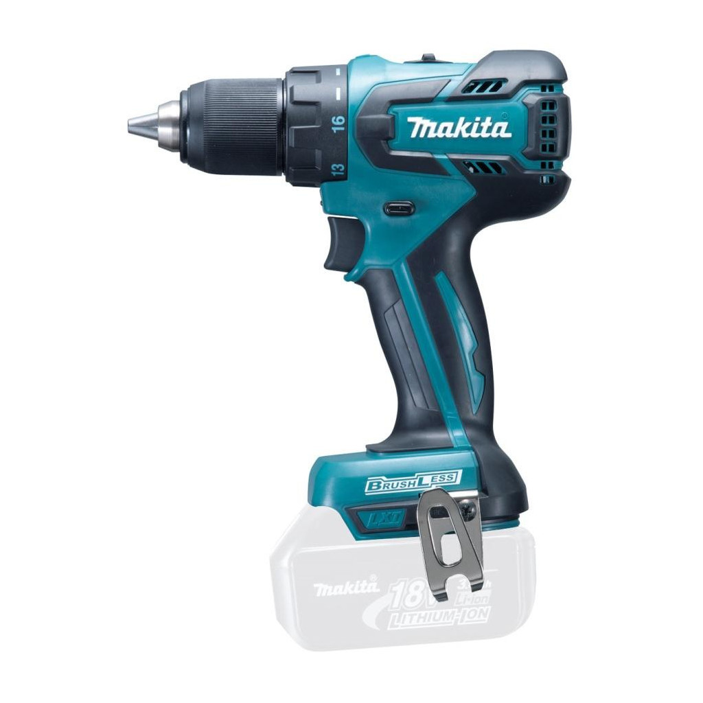 Шуруповерт Makita LXT, 45/25 Н / м (без АКБ та БЖ) (DDF459Z) - зображення 1