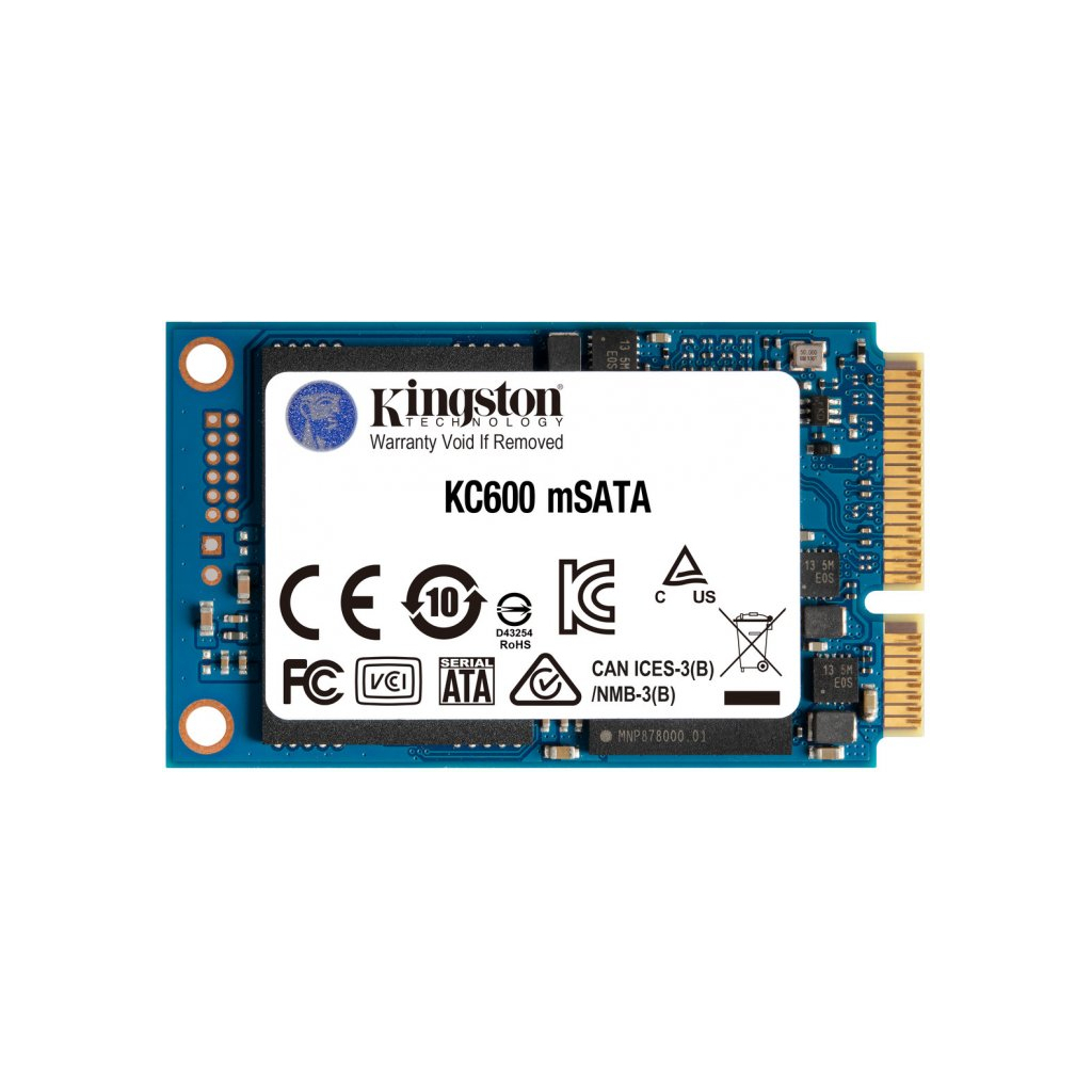 Накопичувач SSD mSATA 512GB Kingston (SKC600MS/512G) - зображення 1