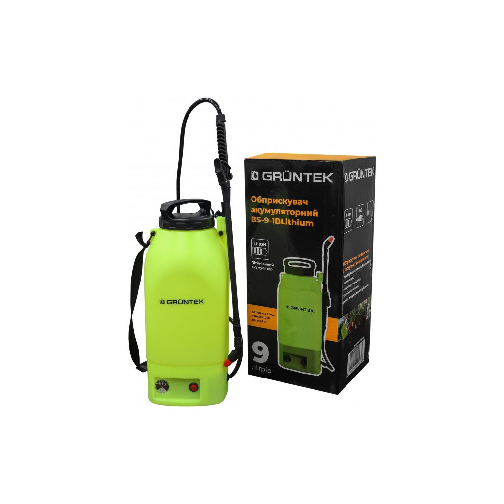 Обприскувач Gruntek BS-9-3B Lithium (296009163) - зображення 1