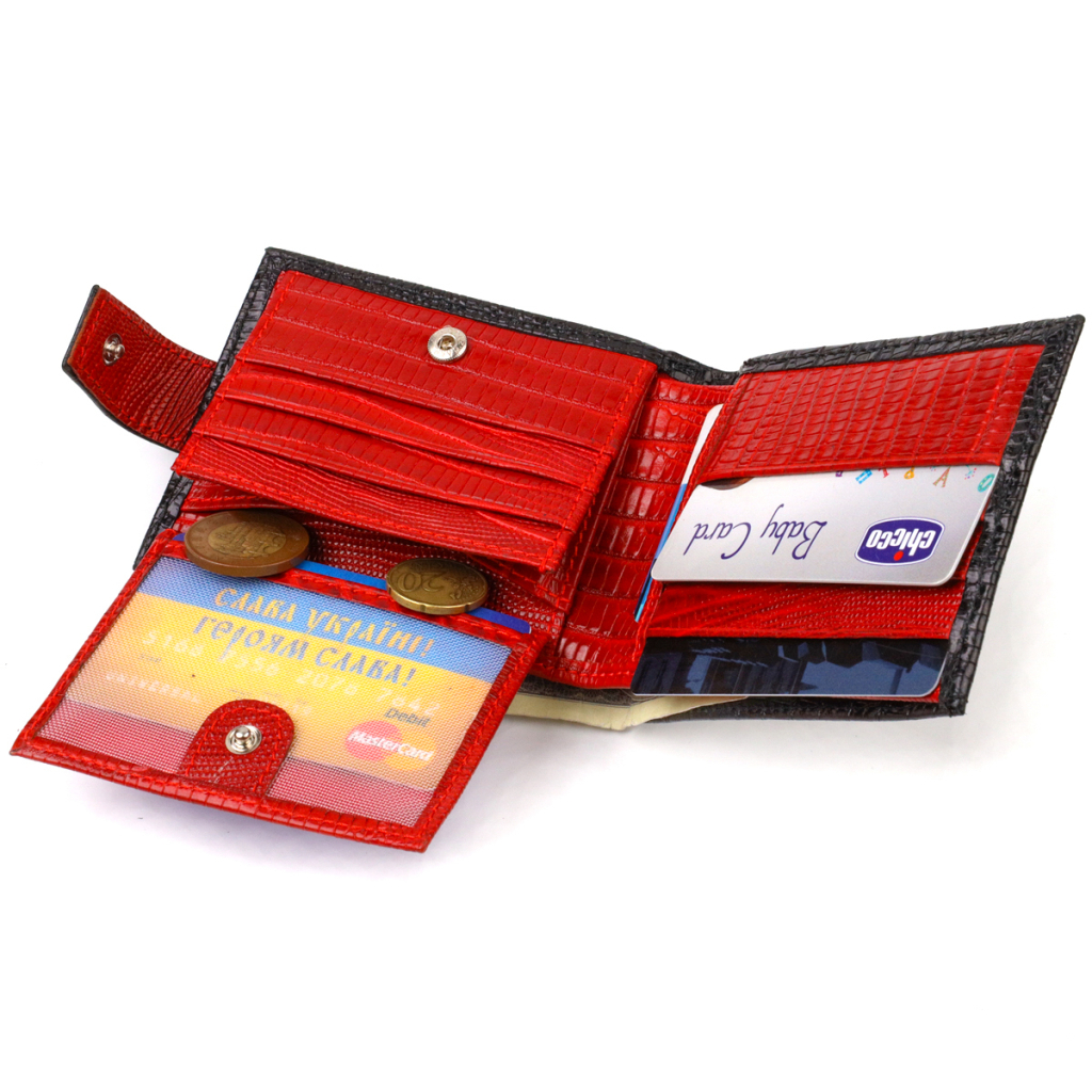 Портмоне Canpellini З натуральної шкіри Чорне (21751) - зображення 7