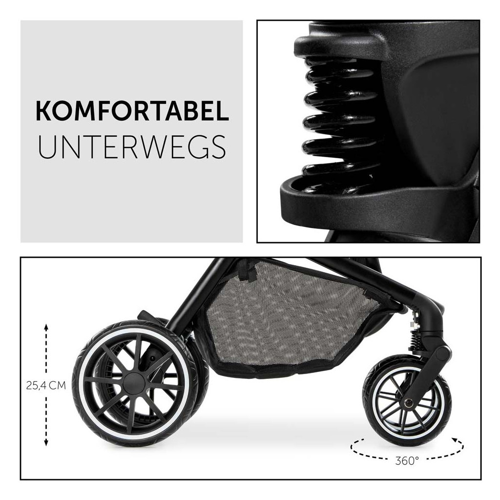 Коляска Hauck 2 в 1 Move So Simply (Black) (16716-8) - зображення 3