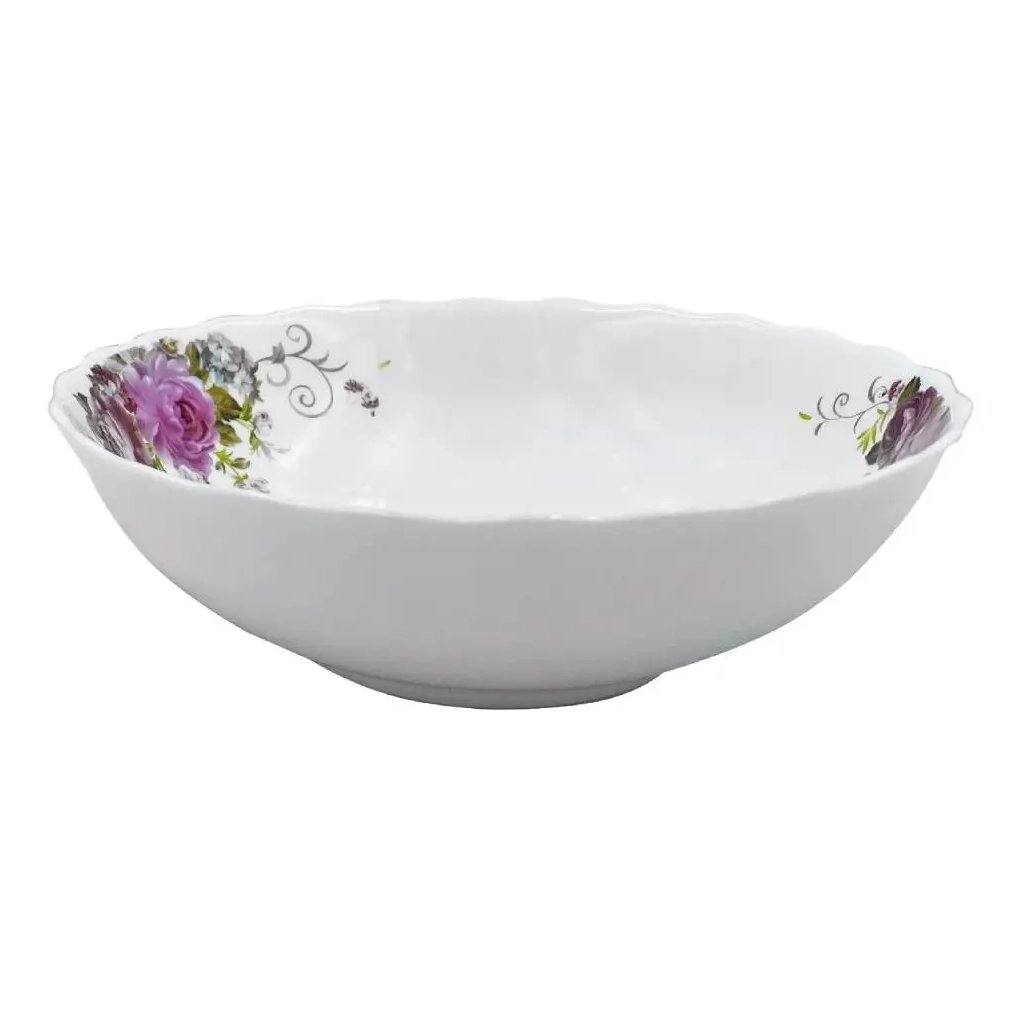 Салатник Vittora "Рожевий Букет" Wave 15,5 см (V-155РВ) - зображення 1